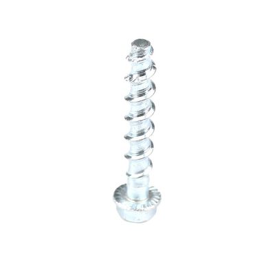 HEX Flange Ancoraggio a vite di calcestruzzo bullone acciaio al carbonio zinco bianco placcato per lavori pesanti