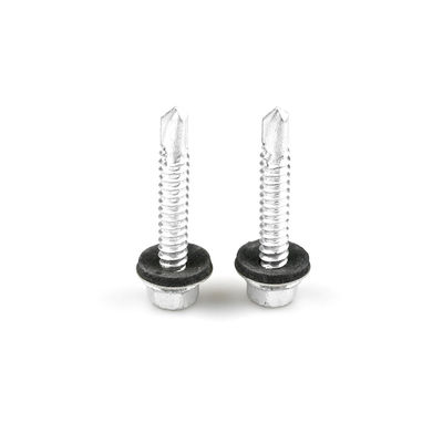 Vattone per tetto bi metallico personalizzato St6.3x38 Vattone a prova d'acqua auto-perforazione Vattone esatto testa lavastoviglie con gomma