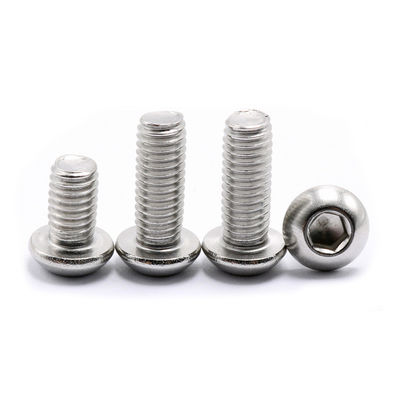 ISO 7380 A2 70 Acciaio inossidabile Allen bullone M6 M8 M10 Sus304 Bolto Testa bottone Sottocorrente