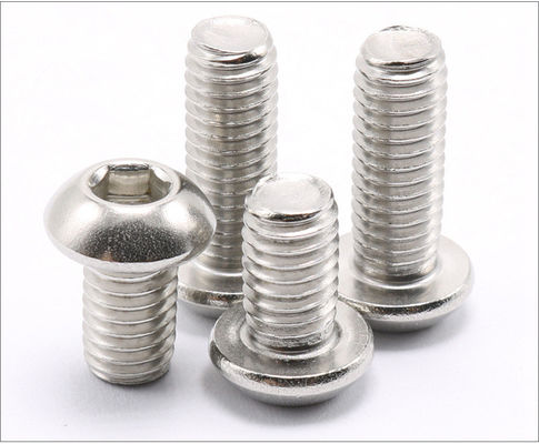 ISO 7380 A2 70 Acciaio inossidabile Allen bullone M6 M8 M10 Sus304 Bolto Testa bottone Sottocorrente