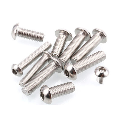 ISO 7380 A2 70 Acciaio inossidabile Allen bullone M6 M8 M10 Sus304 Bolto Testa bottone Sottocorrente