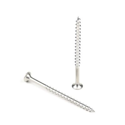 ISO Standard Pozidriv Drive In acciaio inossidabile 410 Decking Screw 65mm per la costruzione in legno