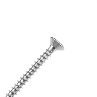 Flat Head Double Countersunk Screws in chipboard per finiture semplici di ponte in legno