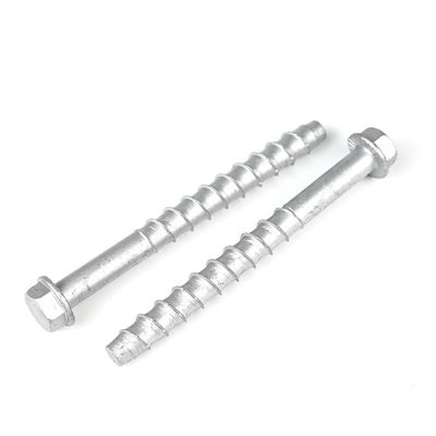 Termine di pagamento T/T 150 mm ZINC Finish Hex M12 viti di calcestruzzo per ancoraggio in muratura