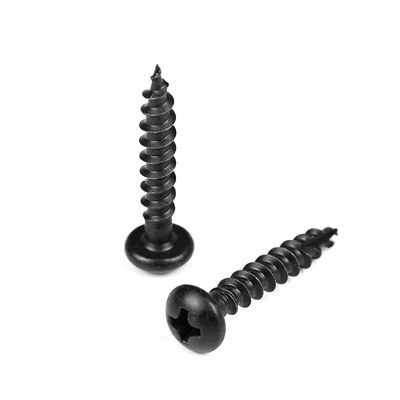 Apparecchi elettrici 16 mm Rotondo nero Phillips Schermo a chipboard con design Harden