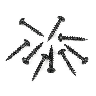 Apparecchi elettrici 16 mm Rotondo nero Phillips Schermo a chipboard con design Harden