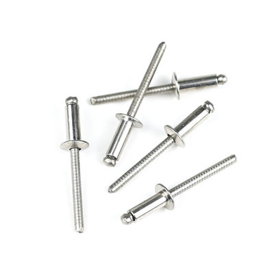 Dimensione personalizzata Ss316 cupolato in acciaio inossidabile Contro-mercato Pop Rivet Metallico Rivet Aperto End cieco