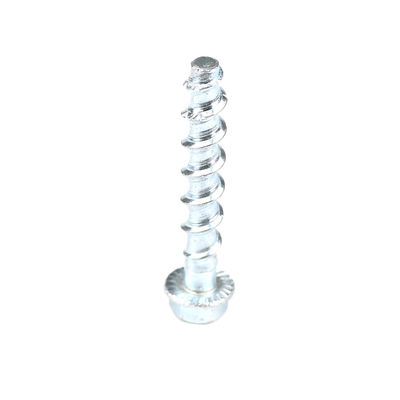 Acciaio al carbonio Flancella di zincamento Esatto Vetture di calcestruzzo Ancoraggio M8 60mm Vetture di muratura bulloni