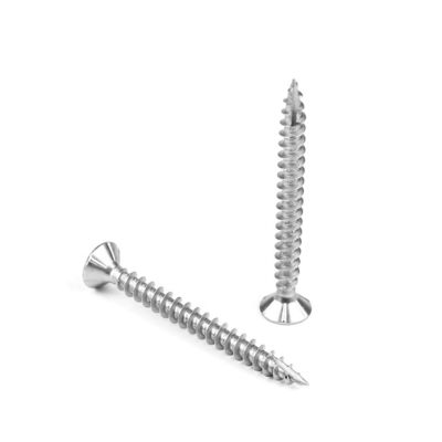 Pozidriv Flat Head Screw in legno per la costruzione del legno in acciaio inossidabile 316