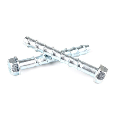 100% QC testato M16 125mm Acciaio al carbonio Esagonale bullone zinco placcato ancore auto-perforazione