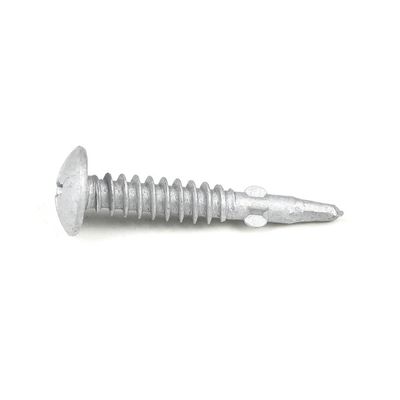 Tipo di azionamento in recessione giallo di Phillips Cross Screw auto-perforazione con ali per scaldabagno solare