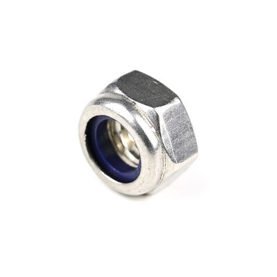 Customizabile in acciaio inossidabile A4 inserimento in nylon auto bloccante Noce esatto M8 1,25 mm con opzioni