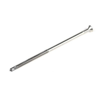 125 mm Tek vite a filo parziale Flat Head Phillips Self Drilling Screw per letti piatti