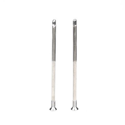 125 mm Tek vite a filo parziale Flat Head Phillips Self Drilling Screw per letti piatti