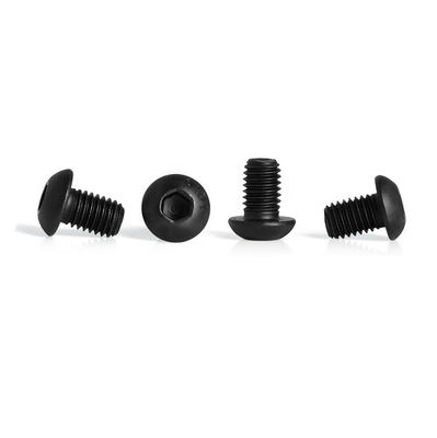Mezzo/Full Thread Carbon Steel Button Socket Hex Head Bolt DIN7380 Grado 10.9/12.9 M5