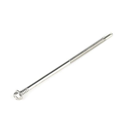 Vattone a doppio filo 5.5x138 in acciaio inossidabile Sus 410 per strutture in legno