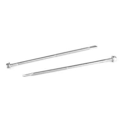 Vattone a doppio filo 5.5x138 in acciaio inossidabile Sus 410 per strutture in legno