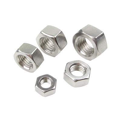 100% QC testato DIN934 Noce esessuale A2 70 acciaio inossidabile 304 Noce M2-M30 per personalizzabili