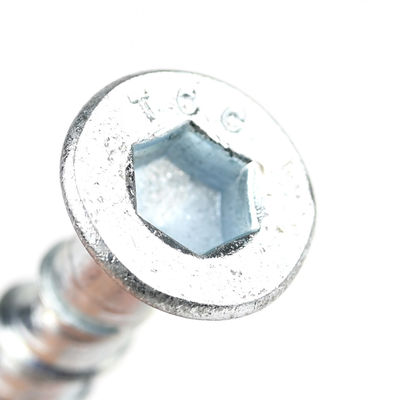 Termine di pagamento T/T Flat Head Hex Socket Zinc Plating Masonry Screws Supporto personalizzato