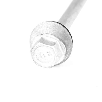 Parziale rivestimento del filo di acciaio inossidabile Hex testa viti auto-perforazione con lavastoviglie EPDM 6.3x180mm