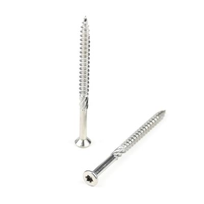 60 mm Torx Drive Zinc Finish Screw per la costruzione in legno nella norma ISO
