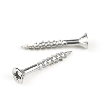 Ruspert Finish 25mm Phillips Flat Head Wood Chipboard Screw per l'installazione di mobili