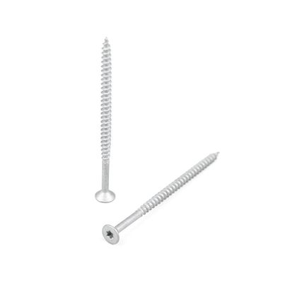 Vetture in legno a testa piatta a 100 mm di torsione per varie applicazioni su pannelli di particolato
