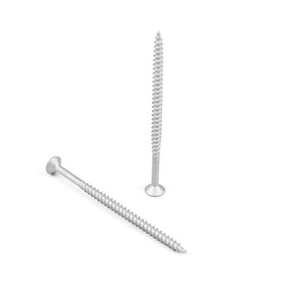 Vetture in legno a testa piatta a 100 mm di torsione per varie applicazioni su pannelli di particolato