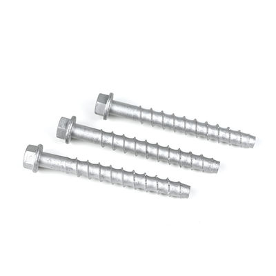 Standard secondo le esigenze dei clienti M10 100mm Ancoraggio a vite per cartellone stradale
