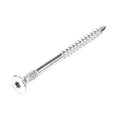 100 mm di acciaio inossidabile doppio filo contro-affondato Torx testa vetro a secco