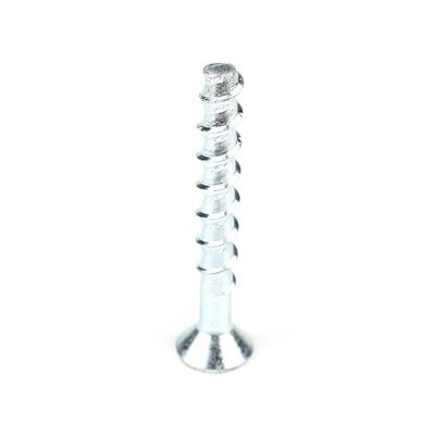 Metrica bianco zinco rivestito M8 auto-perforazione per la muratura ancore viti per il cemento standard