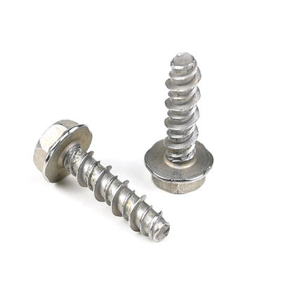 Fabbricazione a partire da acciaio inossidabile a base di acciaio metallico Hex Head Plaster Board Screw Drywall Screws Flat Point Gympsum Parafuso