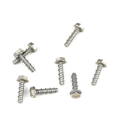 Fabbricazione a partire da acciaio inossidabile a base di acciaio metallico Hex Head Plaster Board Screw Drywall Screws Flat Point Gympsum Parafuso