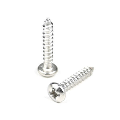 304 in acciaio inossidabile Phillips Pan Head Sharp Point Self Drilling Tapping Screws