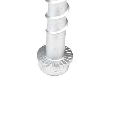 Zinc Finish Hex Head Concrete Screw Self Tapping Anchor Bolts per una forte installazione