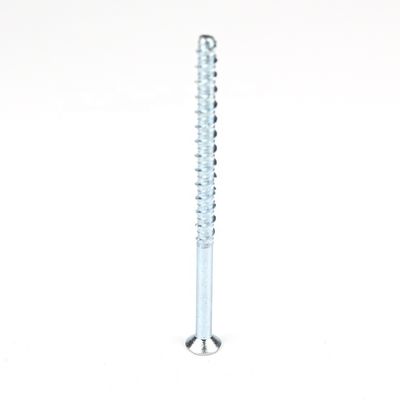 250mm Extra Long Flat Furniture Screws Zinc Finish e per l'aviazione con il miglior servizio