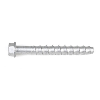 Testa piatta Grande diametro Acciaio al carbonio Eix Massoneria bullone M12 125mm Auto Tapping vetro di calcestruzzo