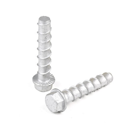 M12 Hex Head 75mm Anchor Bolts per il traffico ferroviario Installazione sul davanzale di ascensore in muratura