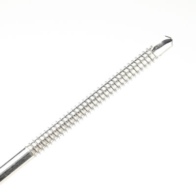 Finitura in zinco 6.3x230mm Doppia filiera Phillips Cross Recess Hex Washer Vattone di trivellazione automatica