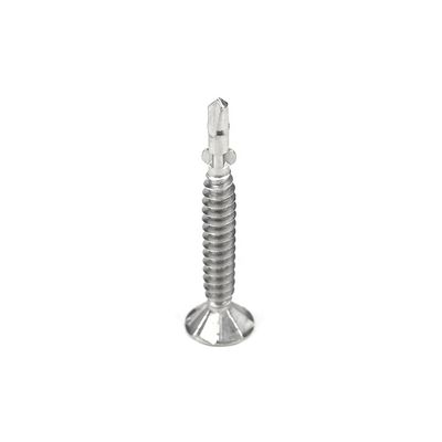Metric DIN Standard Tek 5 Testa di traliccio in acciaio al carbonio Phillips con viti a foratura automatica ad ala personalizzate