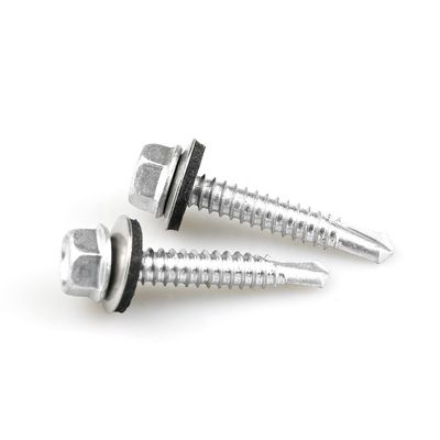 Vetture auto-perforazioni con lavastoviglie Epdm 38 mm testa di lavastoviglie Esatto supporto personalizzato per finestra