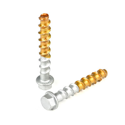 SS304 Hex testa in acciaio inossidabile Bolt di calcestruzzo Ancoraggio 3/8 1/2 e supporto personalizzato
