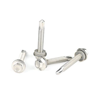 Per il legno metallico M3.5-M6, per la testa della lavatrice Tek Black HEX3