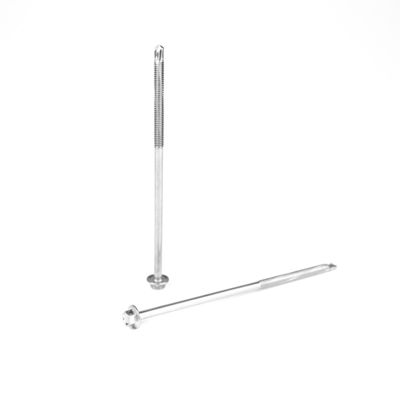 Installazione di vite a trivellazione automatica Ss410 5.5x140 mm con azionamento Phillips Cross Recess