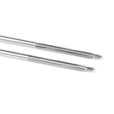 Installazione di vite a trivellazione automatica Ss410 5.5x140 mm con azionamento Phillips Cross Recess