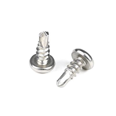 Supporto personalizzato Nero Phillips Croce Pan Head Sus 304 viti auto-perforazione 3.5x10mm