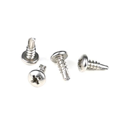 Supporto personalizzato Nero Phillips Croce Pan Head Sus 304 viti auto-perforazione 3.5x10mm