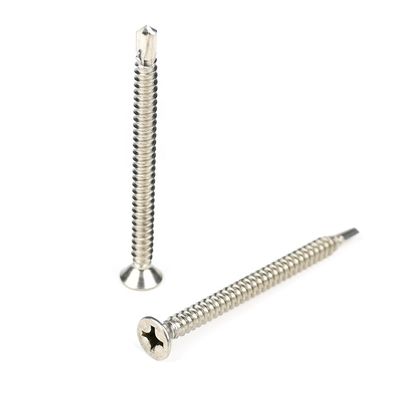 Flat Head Phillips 50mm Autodivoratori Tek Lag Bolts Acciaio inossidabile personalizzato