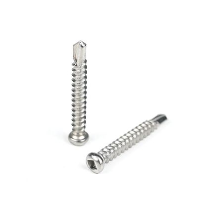 Acciaio inossidabile a trazione quadrata Pan Head Self Drilling Tapping Screws Sus410 L/C Termine di pagamento