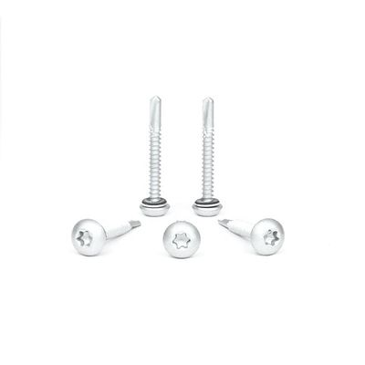 Wafer Head Stile per auto-perforazione di vite Sus410 in acciaio inossidabile ZINC Finish Self Tapping